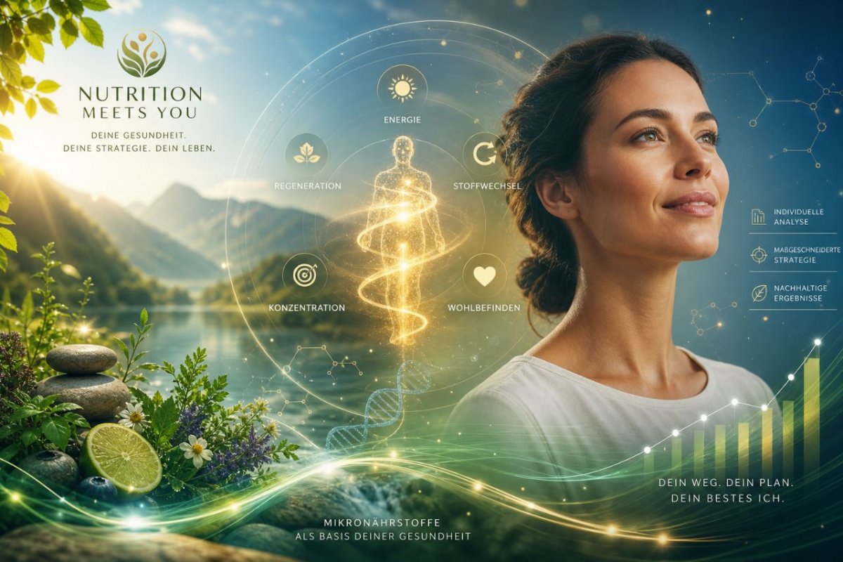 Persönlicher Gesundheitsplan mit Ernährung, Regeneration und alltagstauglicher Begleitung